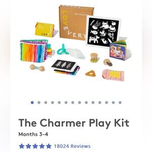 Lovevery Charmer Play Kit Ages 3-4 Months